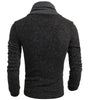 Fashion Winter Coats Long Sleeve Hoodie Men's Outer Wear Casual Slim Turtleneck - Style Hoodie