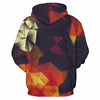 Men/Women Hoodies With Hat Hoody Print Color Blocks Autumn Winter Thin 3d Sweatshirts Hooded Hood Tops - Style Hoodie
