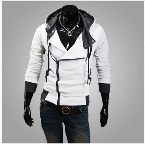 2017 Autumn & Winter Men Brand Fashion Casual Slim Cardigan Hoodies - Style Hoodie