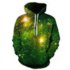 Space Galaxy 3d Sweatshirts Men/Women Hoodies With Hat Print Stars Nebula Autumn Winter Loose Thin Hooded Hoody Tops - Style Hoodie