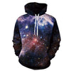 Space Galaxy 3d Sweatshirts Men/Women Hoodies With Hat Print Stars Nebula Autumn Winter Loose Thin Hooded Hoody Tops - Style Hoodie