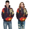 Men/Women Hoodies With Hat Hoody Print Color Blocks Autumn Winter Thin 3d Sweatshirts Hooded Hood Tops - Style Hoodie