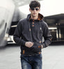 JeeToo Men Hoodies 2017 Casual Hoodies Men Fleece Fashion Hip Hop Warm Hoody Polo Mens Hoody Jacket Sweatshirt Mens Sweat Homme - Style Hoodie