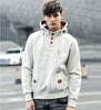 JeeToo Men Hoodies 2017 Casual Hoodies Men Fleece Fashion Hip Hop Warm Hoody Polo Mens Hoody Jacket Sweatshirt Mens Sweat Homme - Style Hoodie