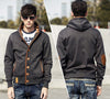 JeeToo Men Hoodies 2017 Casual Hoodies Men Fleece Fashion Hip Hop Warm Hoody Polo Mens Hoody Jacket Sweatshirt Mens Sweat Homme - Style Hoodie
