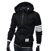 NEW Fashion Men Hoodies Brand Leisure Hoodie Sweatshirts Men Casual Zipper Hooded Jackets Male Hoody moletom - Style Hoodie