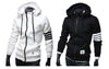 NEW Fashion Men Hoodies Brand Leisure Hoodie Sweatshirts Men Casual Zipper Hooded Jackets Male Hoody moletom - Style Hoodie