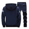 New Winter Plus Velvet Coats Men Hoodies Warm Thicken Slim Fit Sporting Tracksuits Mens Hoodies And Sweatshirts - Style Hoodie