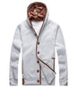 JeeToo Men Hoodies 2017 Casual Hoodies Men Fleece Fashion Hip Hop Warm Hoody Polo Mens Hoody Jacket Sweatshirt Mens Sweat Homme - Style Hoodie