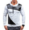 New Brand Sweatshirt Male 2017 Stitching Fashion Mens Hoodies Sweatshirt Slim Cotton Men Sweatshirts Thin Pullover Tracksuit XXL - Style Hoodie