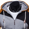 2017 Sudaderas Hombre Hip Hop Mens Leisure Zipper Jacket Hoodie Sweatshirt Slim Fit - Style Hoodie