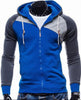 2017 Sudaderas Hombre Hip Hop Mens Leisure Zipper Jacket Hoodie Sweatshirt Slim Fit - Style Hoodie