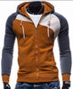 2017 Sudaderas Hombre Hip Hop Mens Leisure Zipper Jacket Hoodie Sweatshirt Slim Fit - Style Hoodie