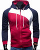 2017 Sudaderas Hombre Hip Hop Mens Leisure Zipper Jacket Hoodie Sweatshirt Slim Fit - Style Hoodie