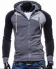 2017 Sudaderas Hombre Hip Hop Mens Leisure Zipper Jacket Hoodie Sweatshirt Slim Fit - Style Hoodie