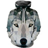 Fashion Men's 3D Wolf Hooded Sweatshirt - Style Hoodie