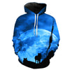 Fashion Men's 3D Wolf Hooded Sweatshirt - Style Hoodie