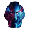 Hot Sale Brand Wolf Hoodies Men 3D Sweatshirt Quality Pullover Novelty Streetwear Jacket - Style Hoodie