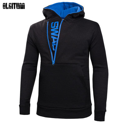 OLGITUM 2017 famous brand fashion mens hoodies  Pullover long sleeve hoodies men's clothes men hooded sweatshirt - Style Hoodie