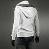 T bird Men's Hoodies Moleton Masculino Casual Cardigan Men Hooded Fake Two Layer Zipper Hoodies Sweatshirt Male Hoody Cotton XXL - Style Hoodie