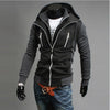 T bird Men's Hoodies Moleton Masculino Casual Cardigan Men Hooded Fake Two Layer Zipper Hoodies Sweatshirt Male Hoody Cotton XXL - Style Hoodie
