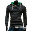 Fashion ManSpring Autumn Hoodie Sweatshirts Front Pocket Drawstring Men Pullover - Style Hoodie