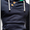 Fashion ManSpring Autumn Hoodie Sweatshirts Front Pocket Drawstring Men Pullover - Style Hoodie