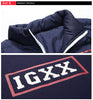 Men Set 3 Piece Brand Hoodie Warm Vest Pants Winter Male Zipper Sportswear Clothes Sweatshirt Coat Hood Tracksuit Men Sport Suit - Style Hoodie