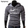 2017 Autumn JUST BREAK IT Sportswear Men Hip-Hop Male Hooded Hoodies Pullover - Style Hoodie