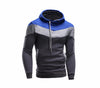 Mens Hoodies and Sweatshirts Patchwork Hoodies Men Brand Fashion Men's Tracksuits Sweatshirts Hooded Men Coats - Style Hoodie