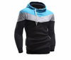 Mens Hoodies and Sweatshirts Patchwork Hoodies Men Brand Fashion Men's Tracksuits Sweatshirts Hooded Men Coats - Style Hoodie