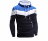 Mens Hoodies and Sweatshirts Patchwork Hoodies Men Brand Fashion Men's Tracksuits Sweatshirts Hooded Men Coats - Style Hoodie