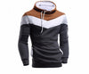 Mens Hoodies and Sweatshirts Patchwork Hoodies Men Brand Fashion Men's Tracksuits Sweatshirts Hooded Men Coats - Style Hoodie