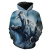 Fashion Men's 3D Wolf Hooded Sweatshirt - Style Hoodie