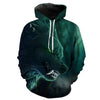 Fashion Men's 3D Wolf Hooded Sweatshirt - Style Hoodie