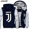XXXXL Hoodie 2017 Fashion Anime Juventus Cosplay Jacket Men New Winter Warm Fleece Hooded Sweatshirts Man Thicken Hoody Pullover - Style Hoodie