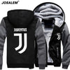 XXXXL Hoodie 2017 Fashion Anime Juventus Cosplay Jacket Men New Winter Warm Fleece Hooded Sweatshirts Man Thicken Hoody Pullover - Style Hoodie