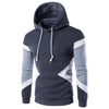 Mens Hoodies 2017 New Winter Pullovers Leisure Patchwork Colors Fashion Sweatshirts Hooded Coats Hoddies Sweat Homme - Style Hoodie