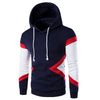 Mens Hoodies 2017 New Winter Pullovers Leisure Patchwork Colors Fashion Sweatshirts Hooded Coats Hoddies Sweat Homme - Style Hoodie