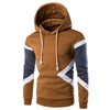 Mens Hoodies 2017 New Winter Pullovers Leisure Patchwork Colors Fashion Sweatshirts Hooded Coats Hoddies Sweat Homme - Style Hoodie